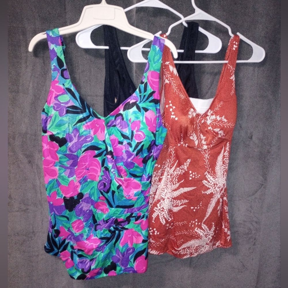 Collection of 3 Vintage Swimsuits Maxine of Hollywood & Sears Good Vintage Cond